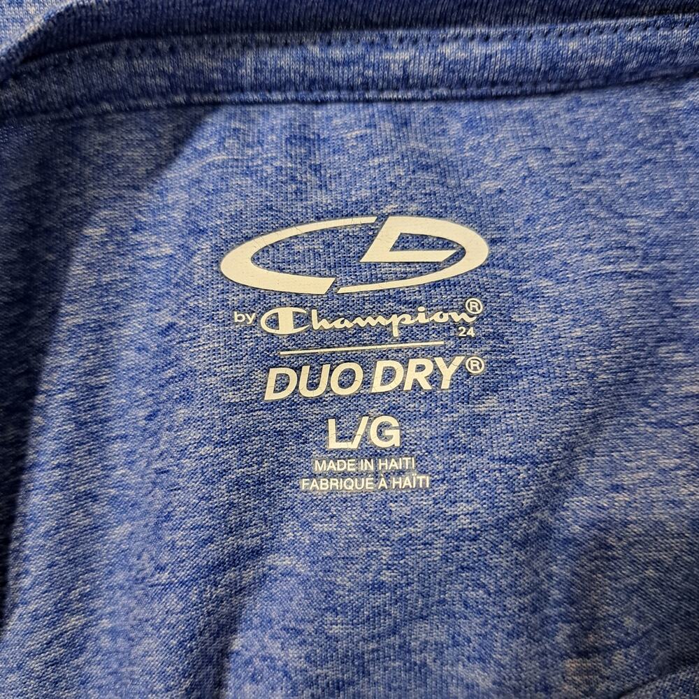 C9 Champion Men's Blue Duo Dry Short Sleeve T-Shirt Large - Picture 3 of 5